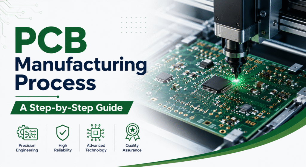 PCB Manufacturing Process — A Step-by-Step Guide