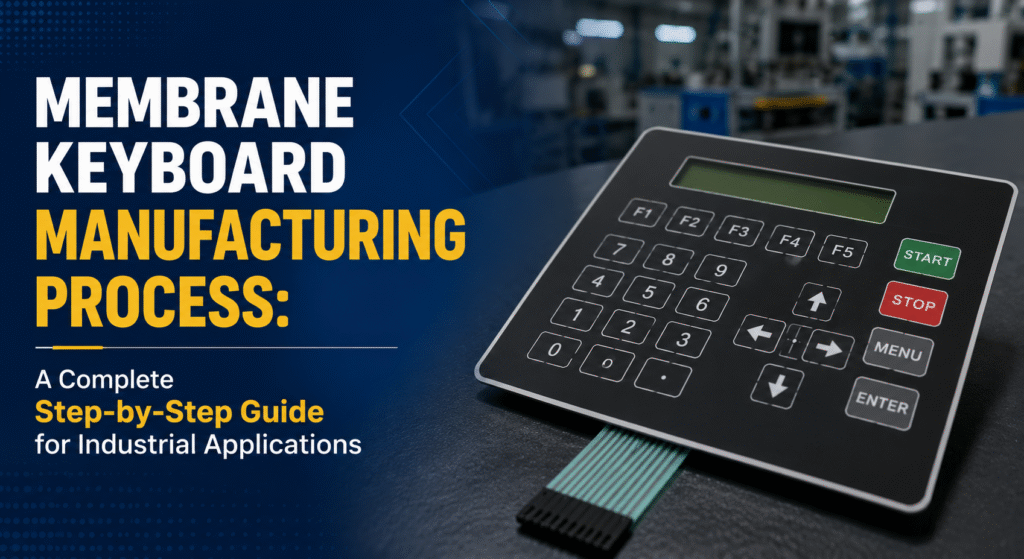 Membrane Keyboard Manufacturing Process: A Complete Step-by-Step Guide for Industrial Applications