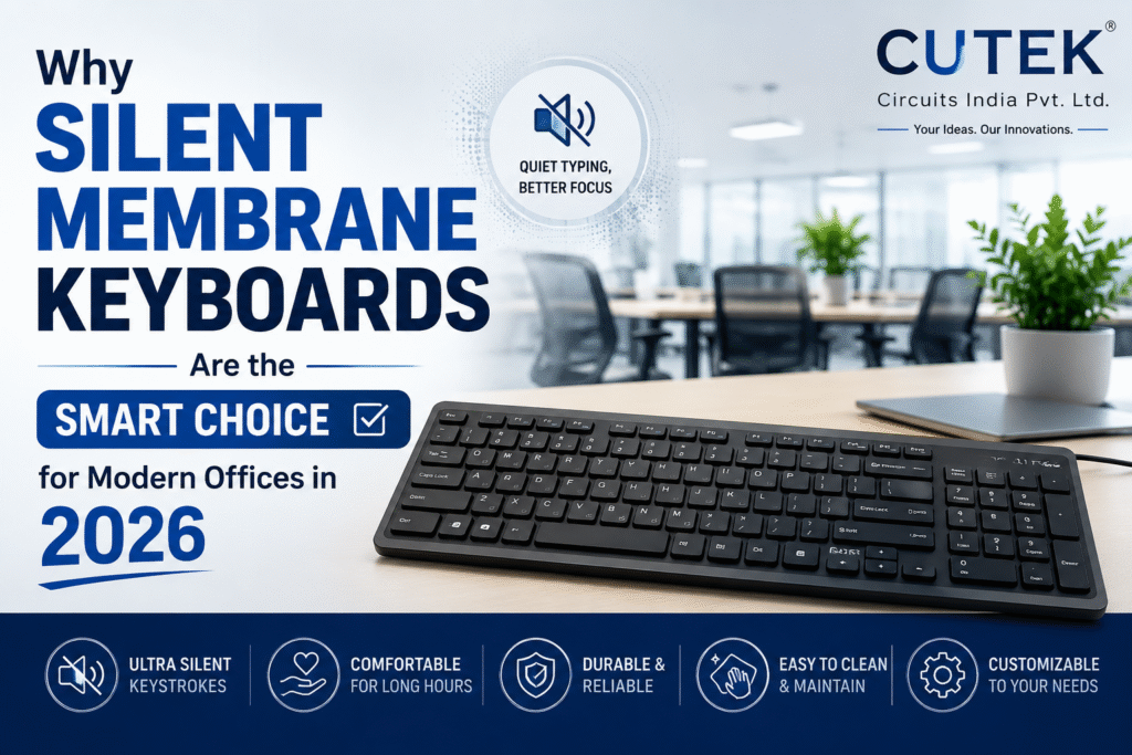 Why Silent Membrane Keyboards Are the Smart Choice for Modern Offices in 2026